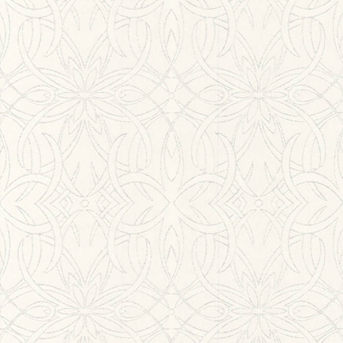 Buy Graham And Brown Chelsea Wallpaper White Silver