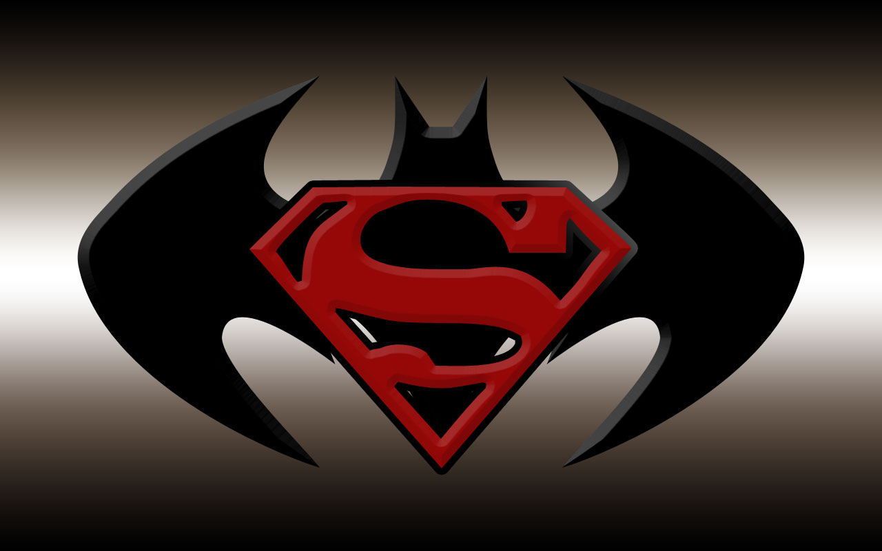 Superman Batman Logo By Tenzo27