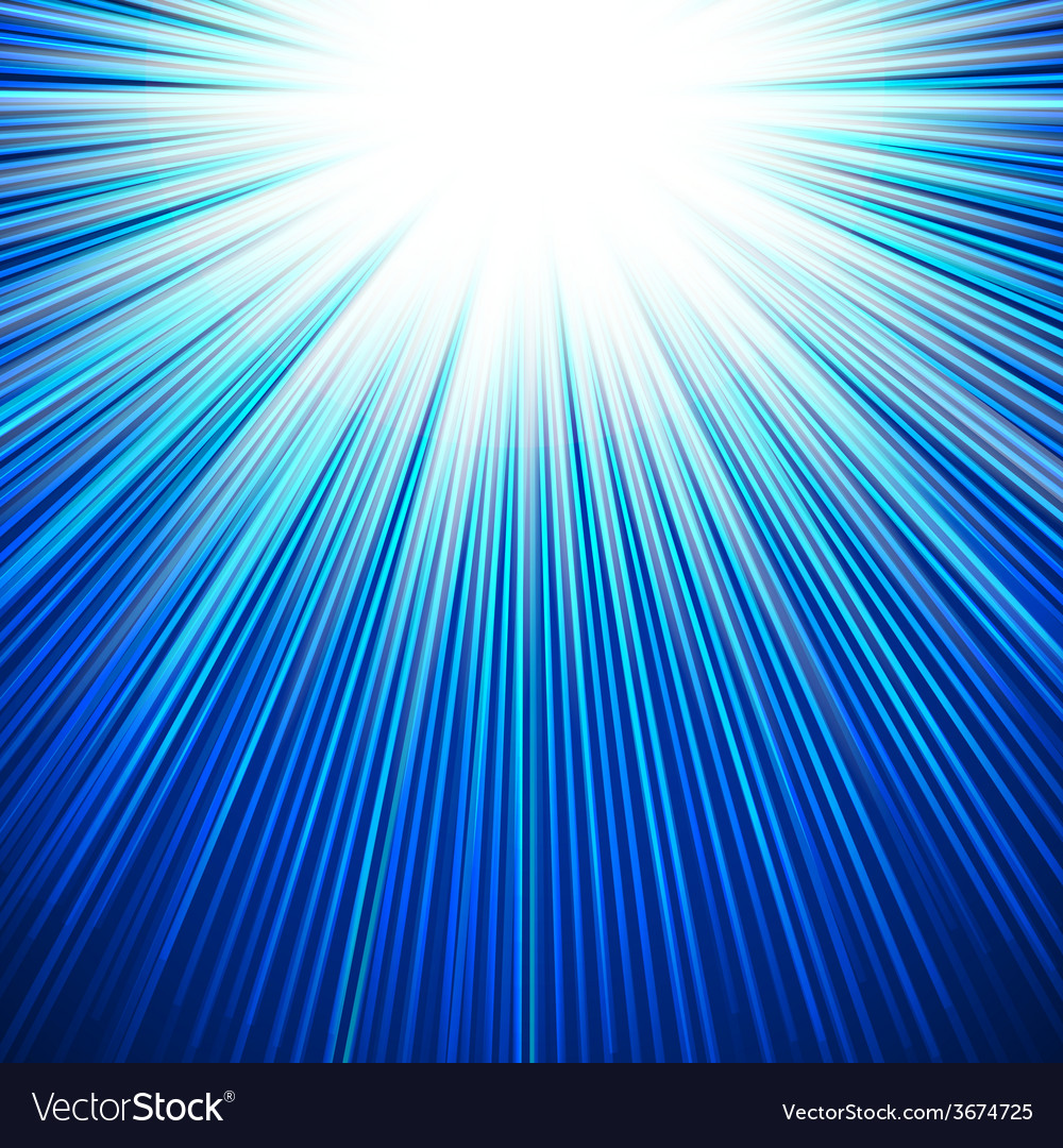 Winter Sun Shiny Cool Blue Background Royalty Vector