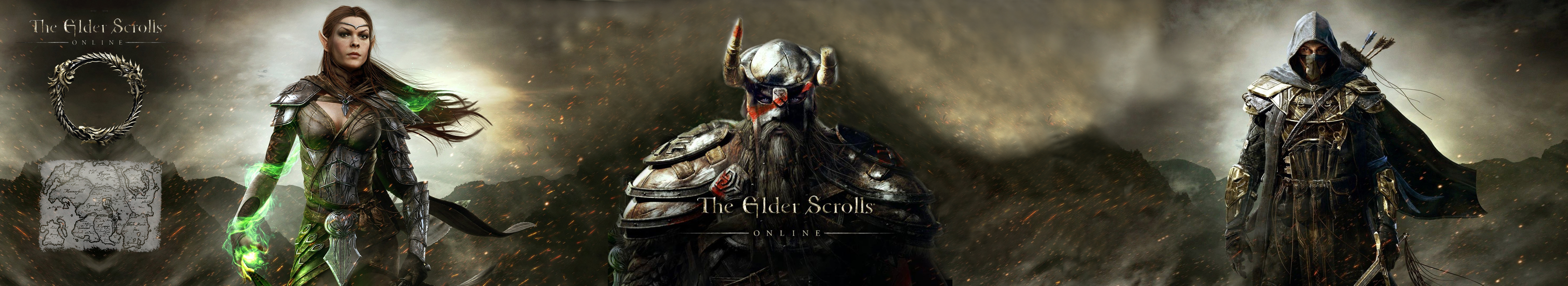 Eyefinity Surround Wallpaper Elder Scrolls Online