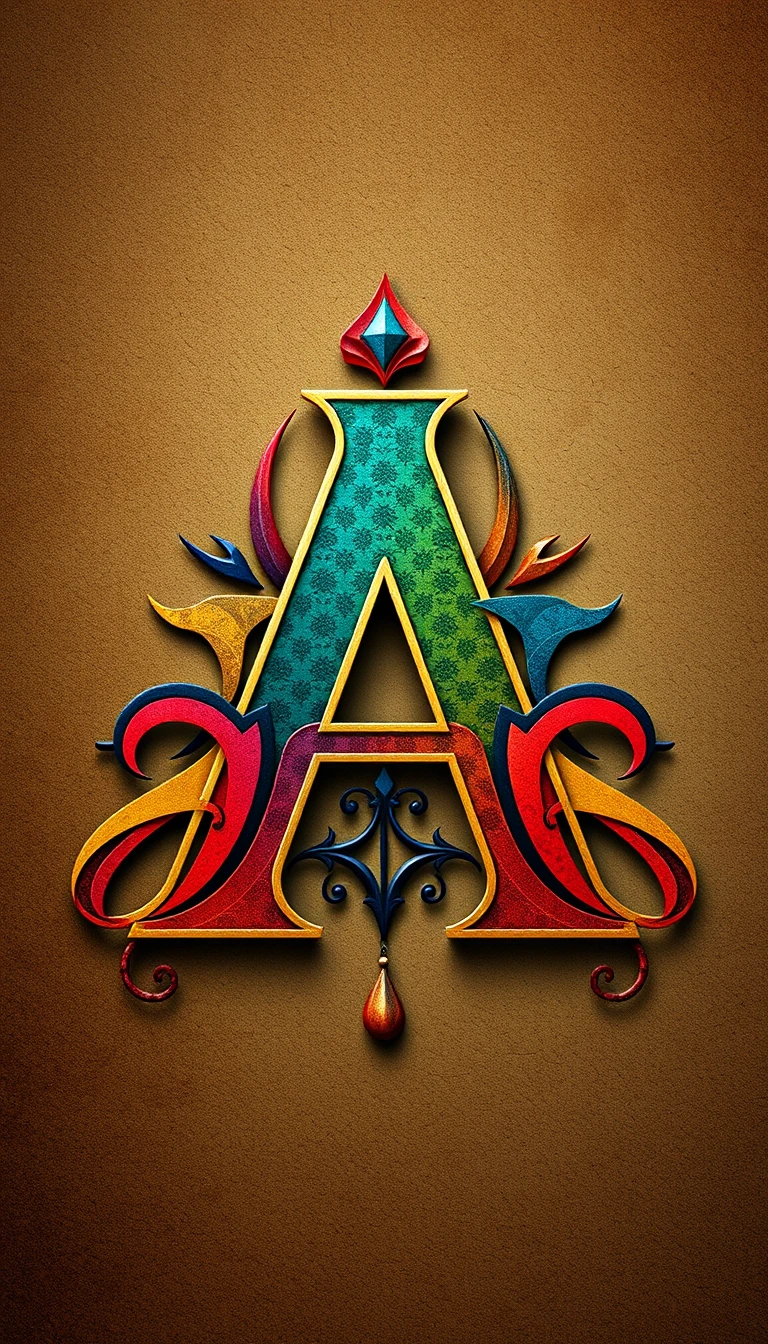 Letter A Wallpaper