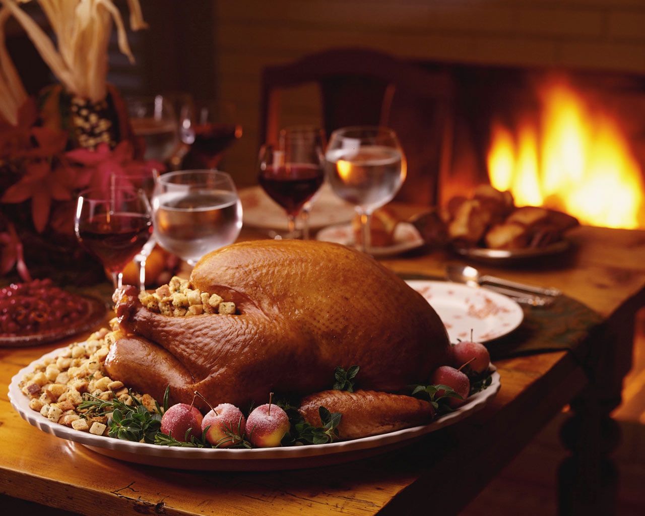 Miscellaneous Thanksgiving Dinner Desktop Wallpaper Nr