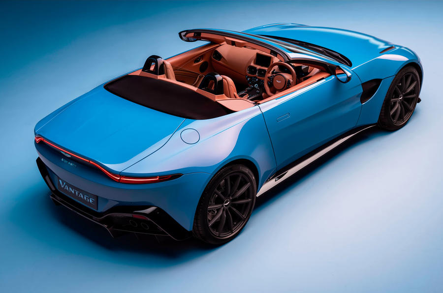 New Aston Martin Vantage Roadster Gets Fastest Production Roof