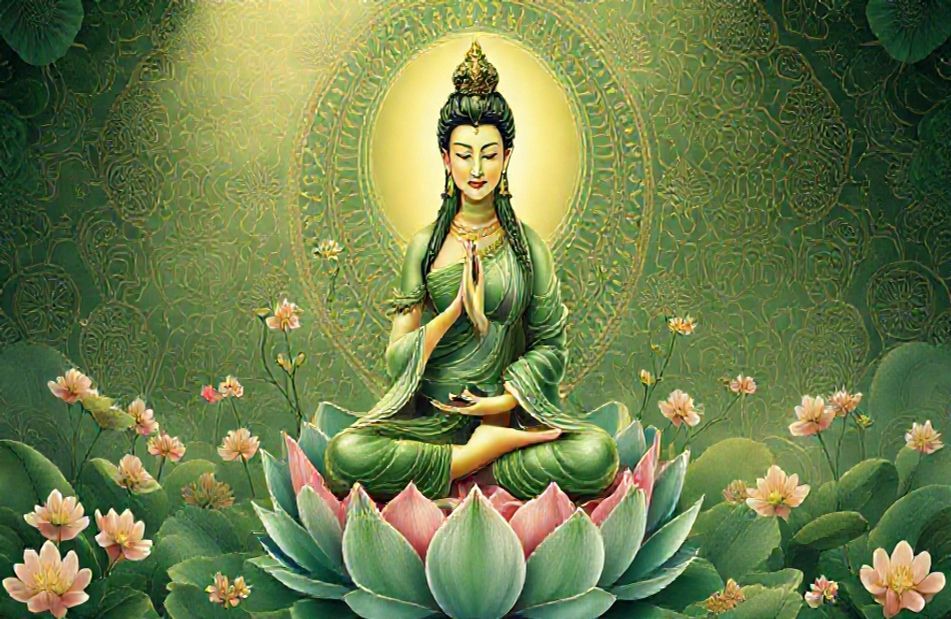 Green Tara Wallpaper