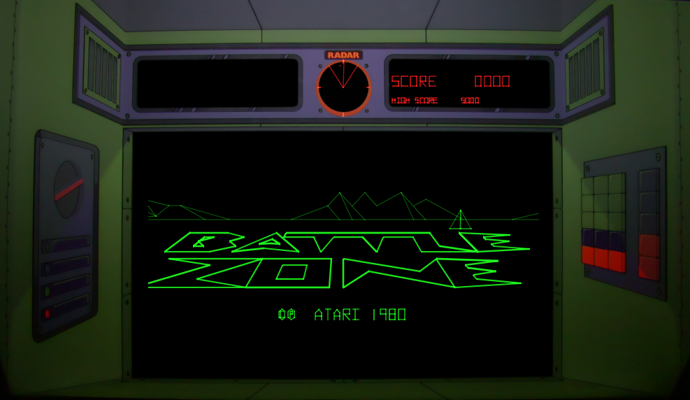 Battlezone Arcade Video Game By Atari Inc