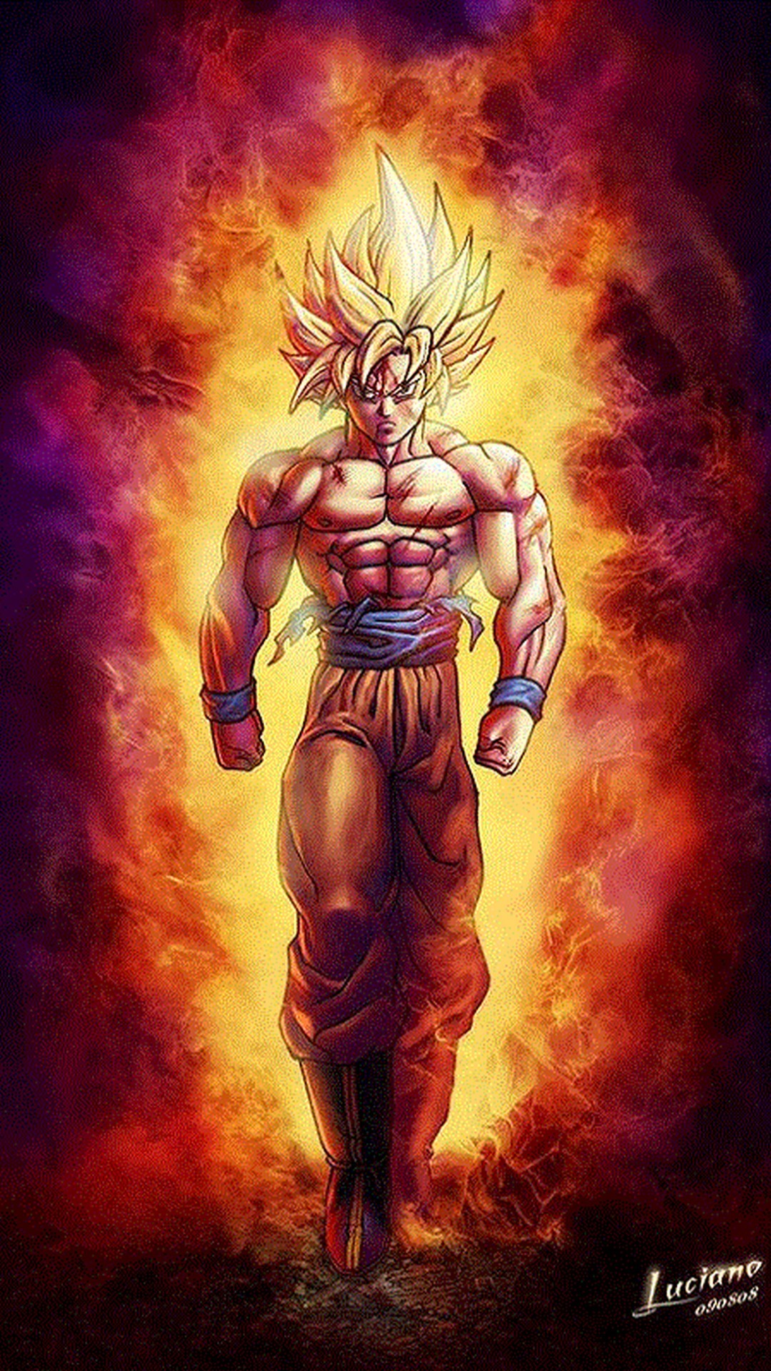 Best Goku Super Saiyan Wallpaper iPhone 3d