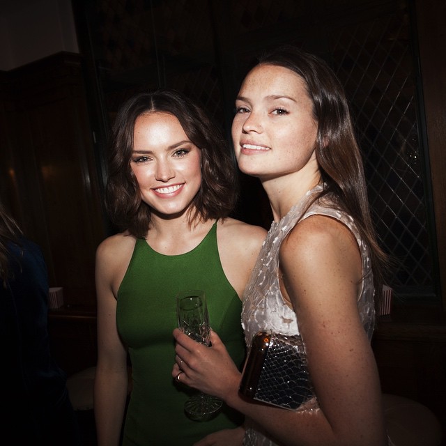 Daisy Ridley And Her Sister Kika Rose