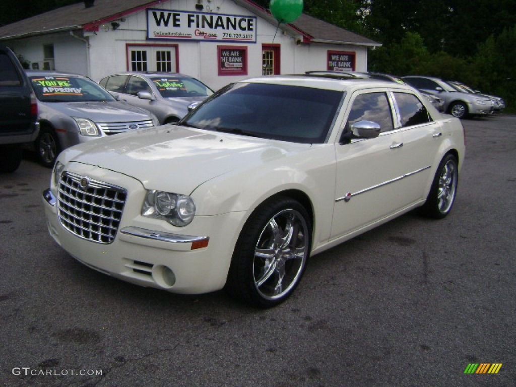 Chrysler White Blue 300s