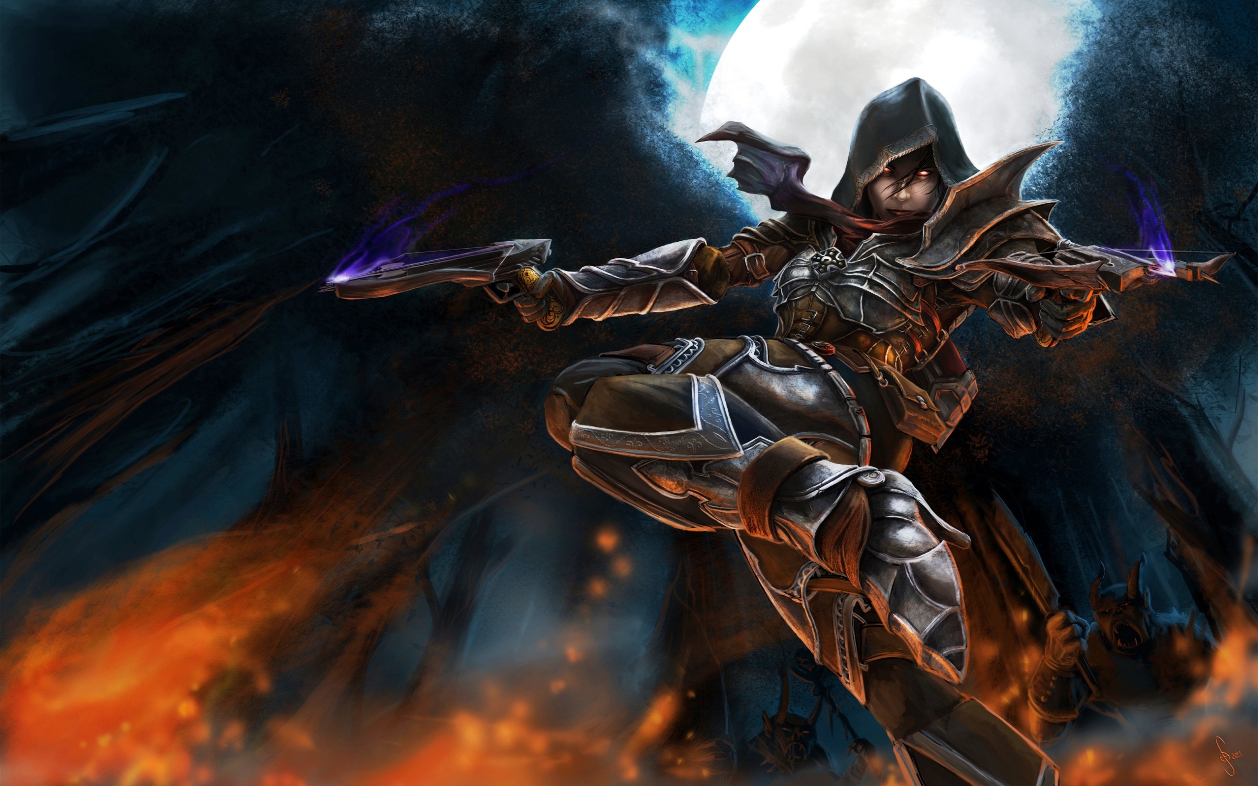 Diablo Demon Hunter Wallpaper