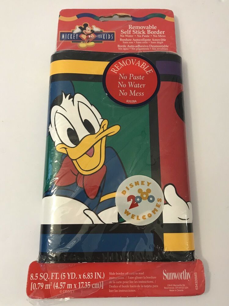 Free download Disney Removable Self Stick Wallpaper Border Sunworthy