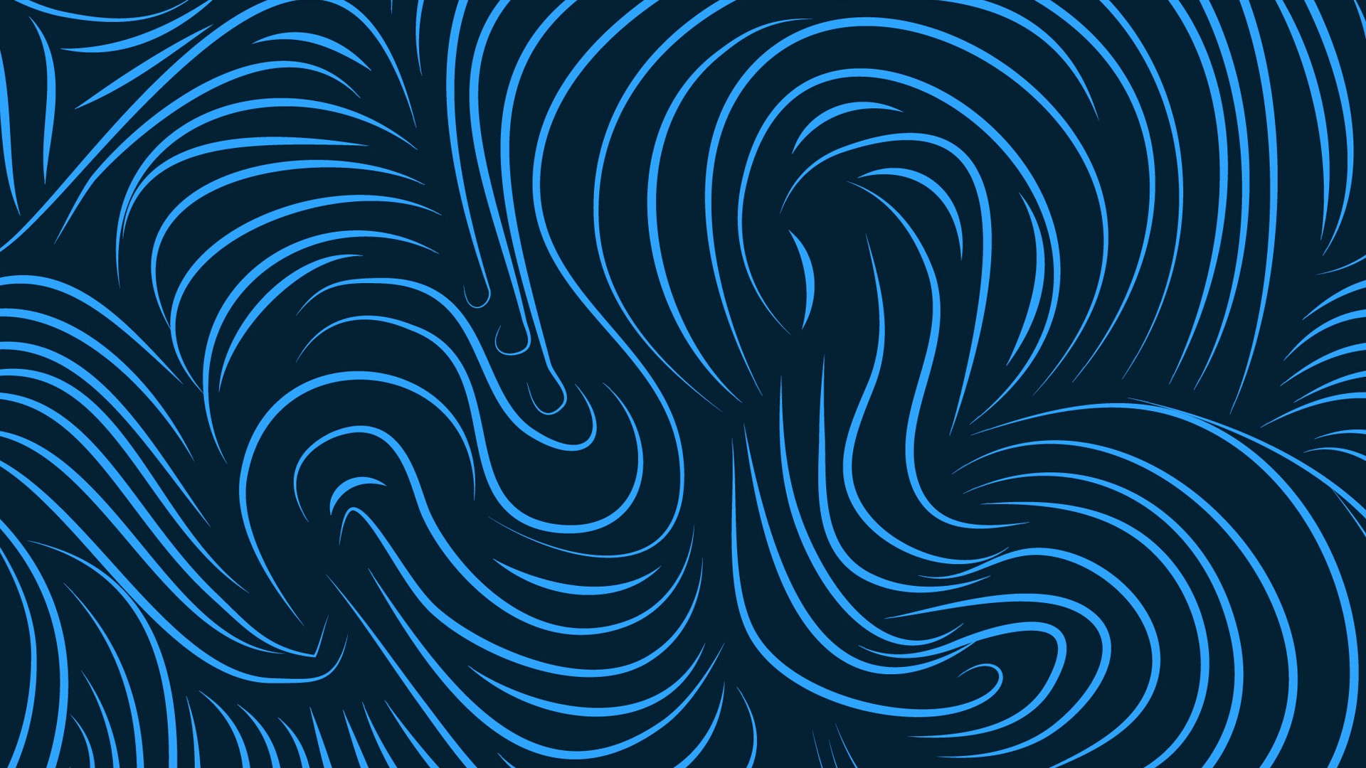 Abstract Lines Blue Wavy Wallpaper Jpg