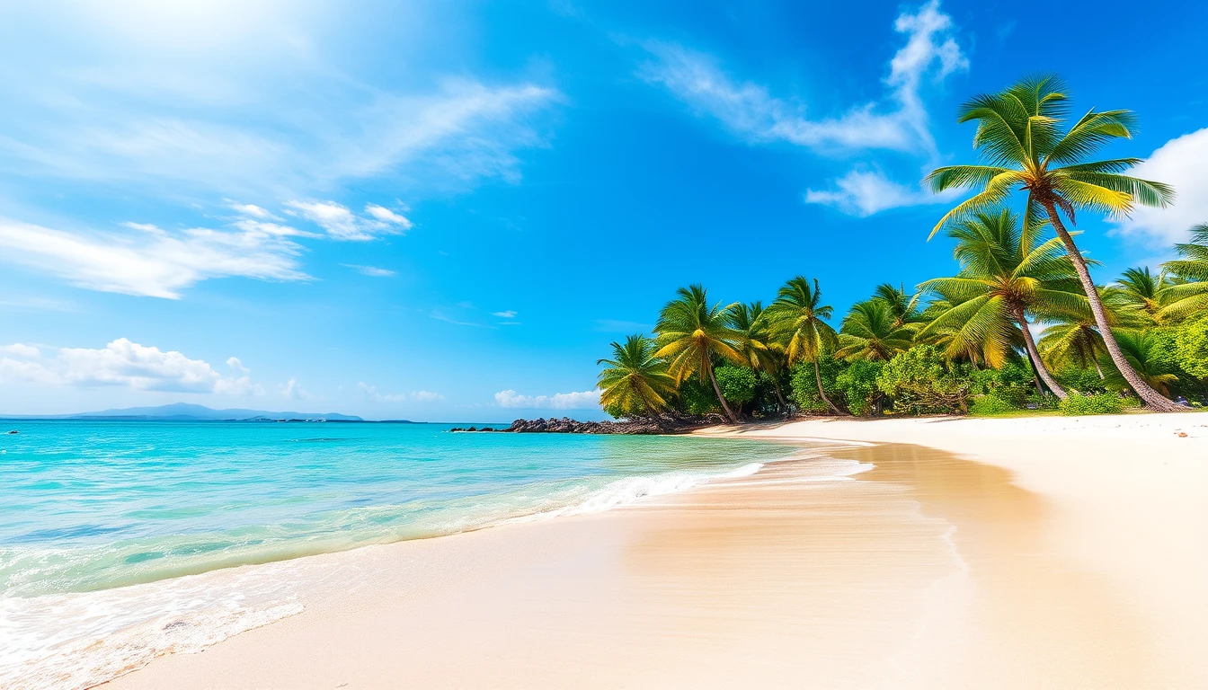 Blue Sea Beach HD Wallpaper