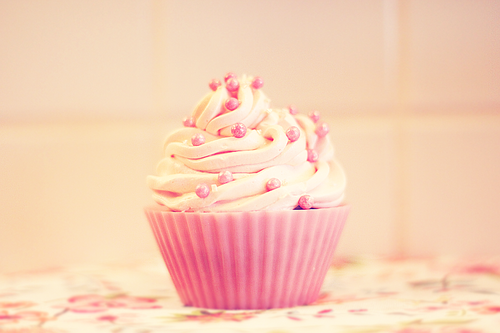 Pink Cupcakecutestfood Cutestfood
