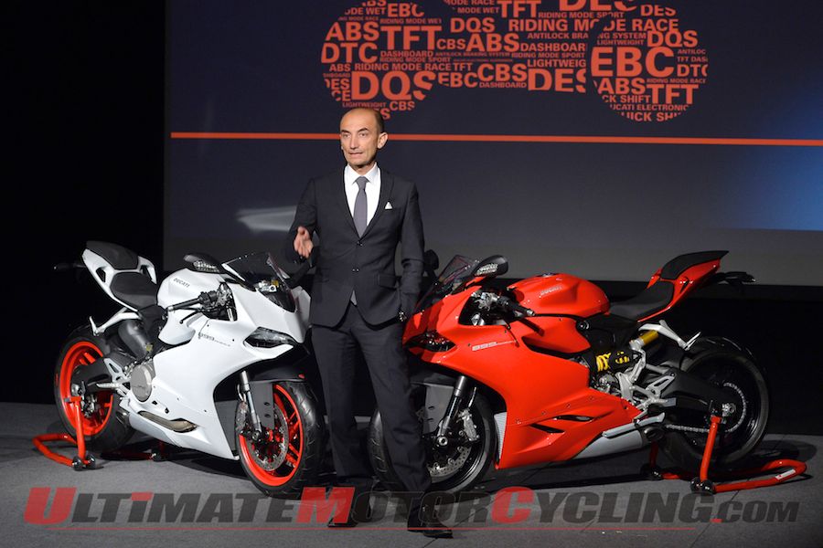 Ducati CEO Domenicali Talks 899 Panigale Company Strategies