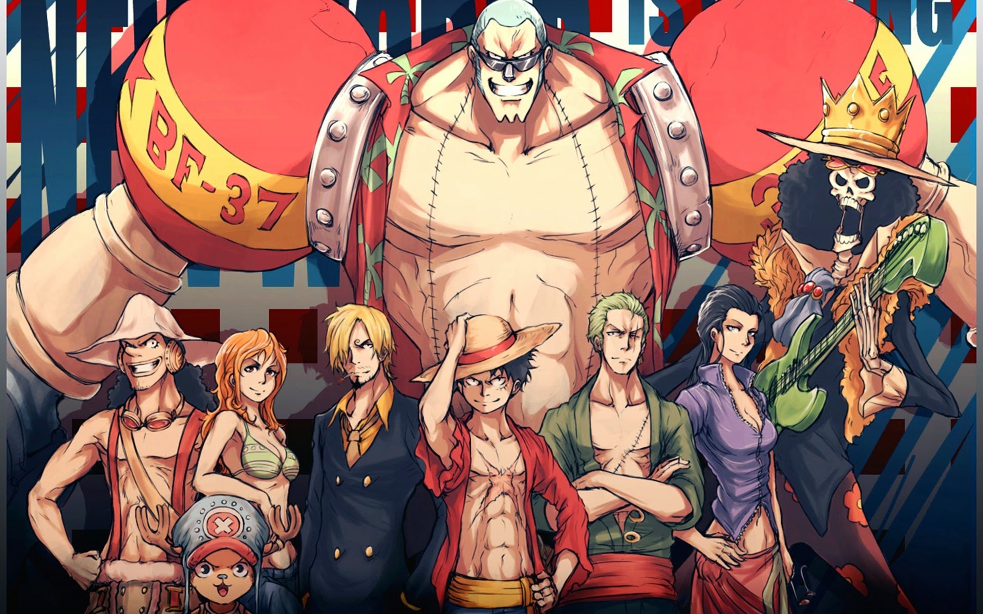 Straw Hat Pirate crew wallpaper ver 2 by BagusTriCahyono on DeviantArt