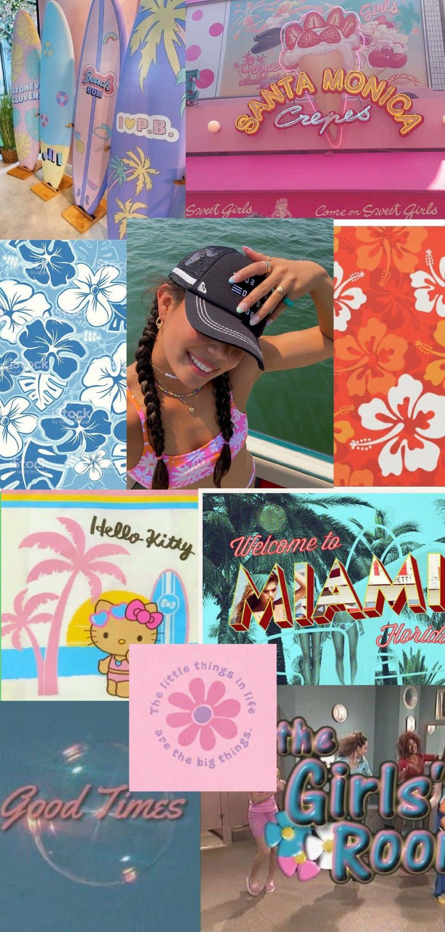 Vintage Girl Aesthetic Wallpaper