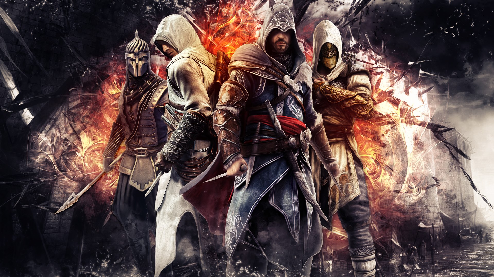 Creed Ezio Altair Wallpaper HD