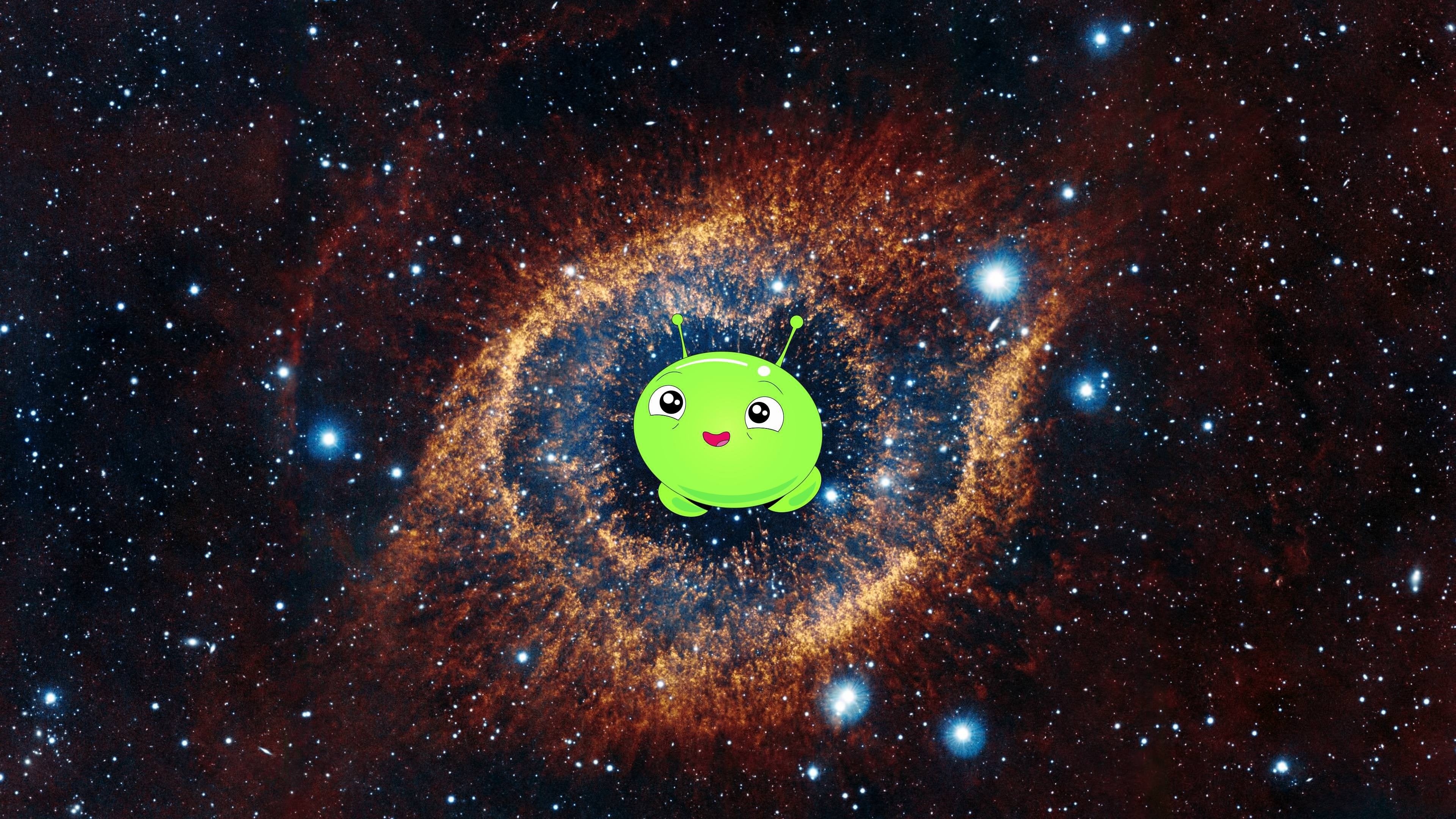 Made A 4k Mooncake Space Wallpaper Finalspace