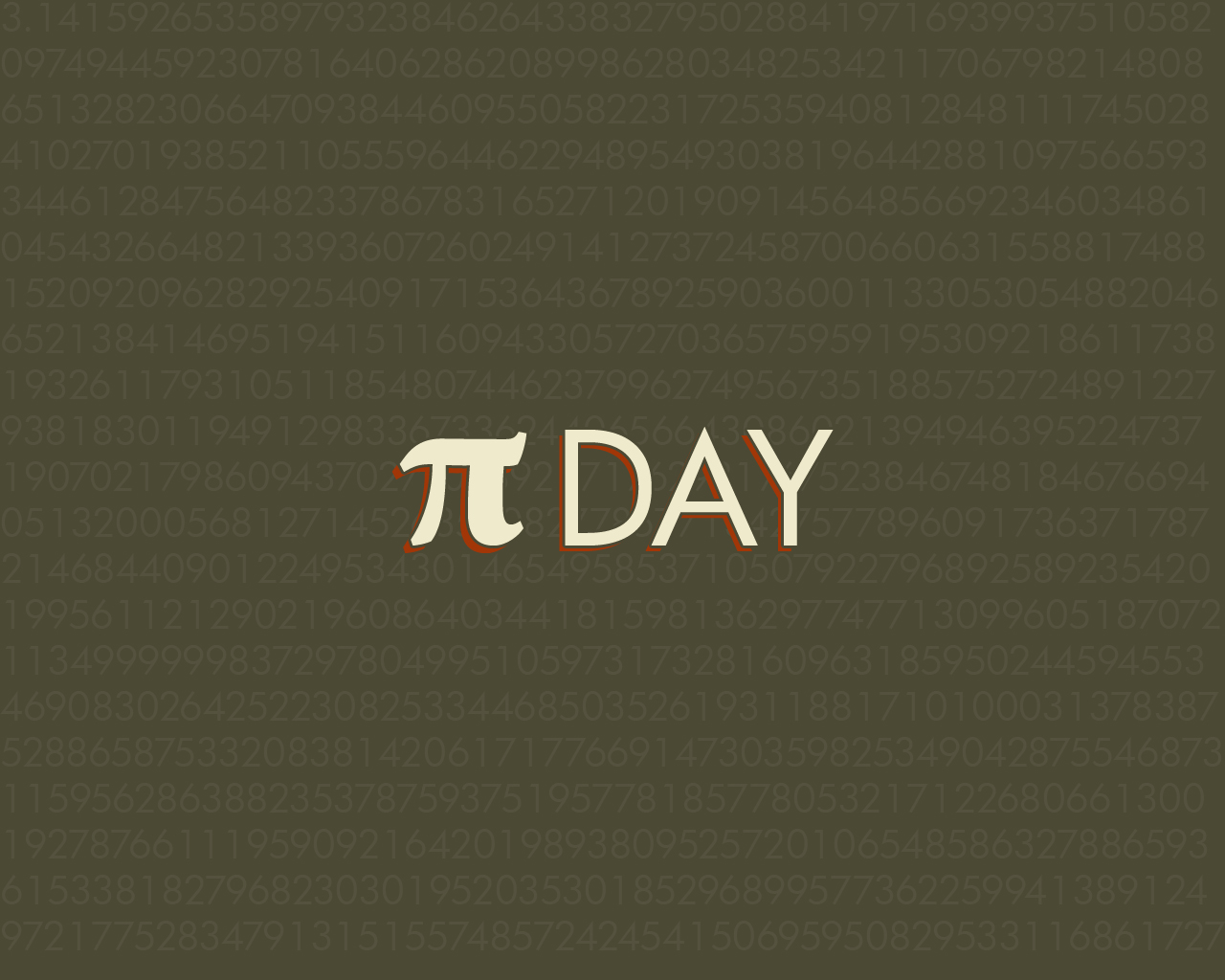 Typography Wallpaper Pi Day Matters Of Grey