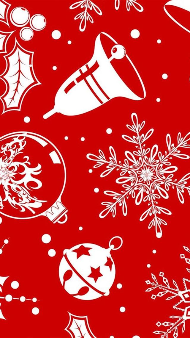 Merry Vector Christmas iPhone HD Wallpaper