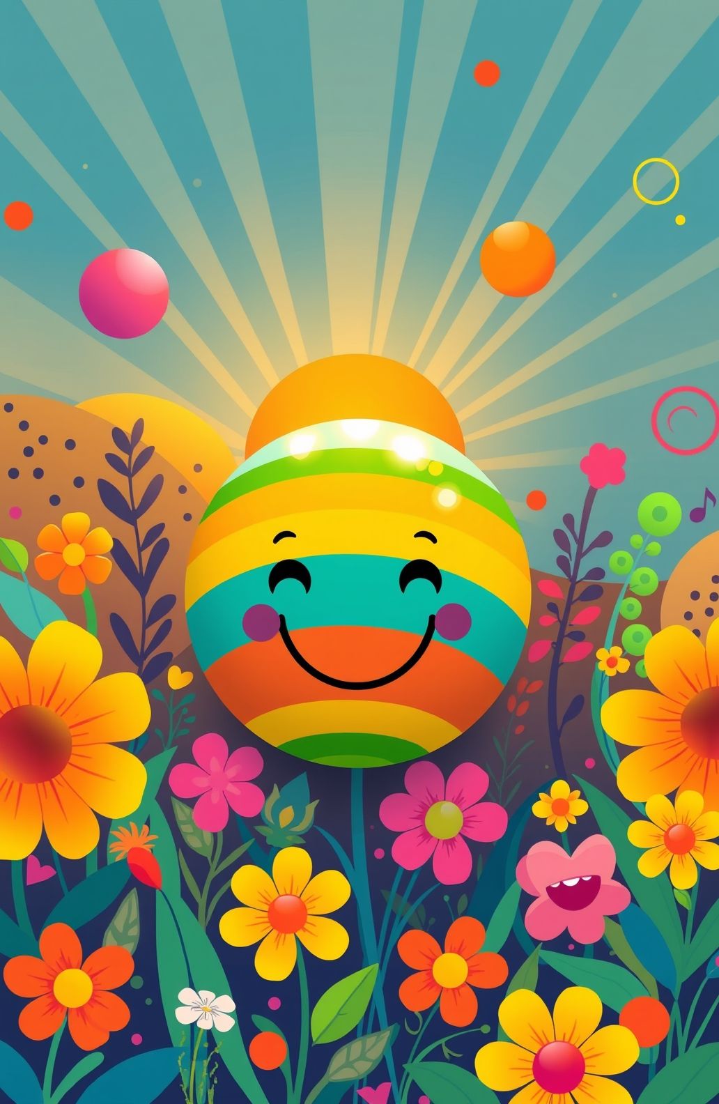 Smile Ball Wallpaper