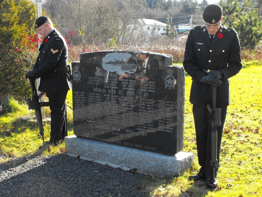 Remembrance Day Photo At Fort Langley