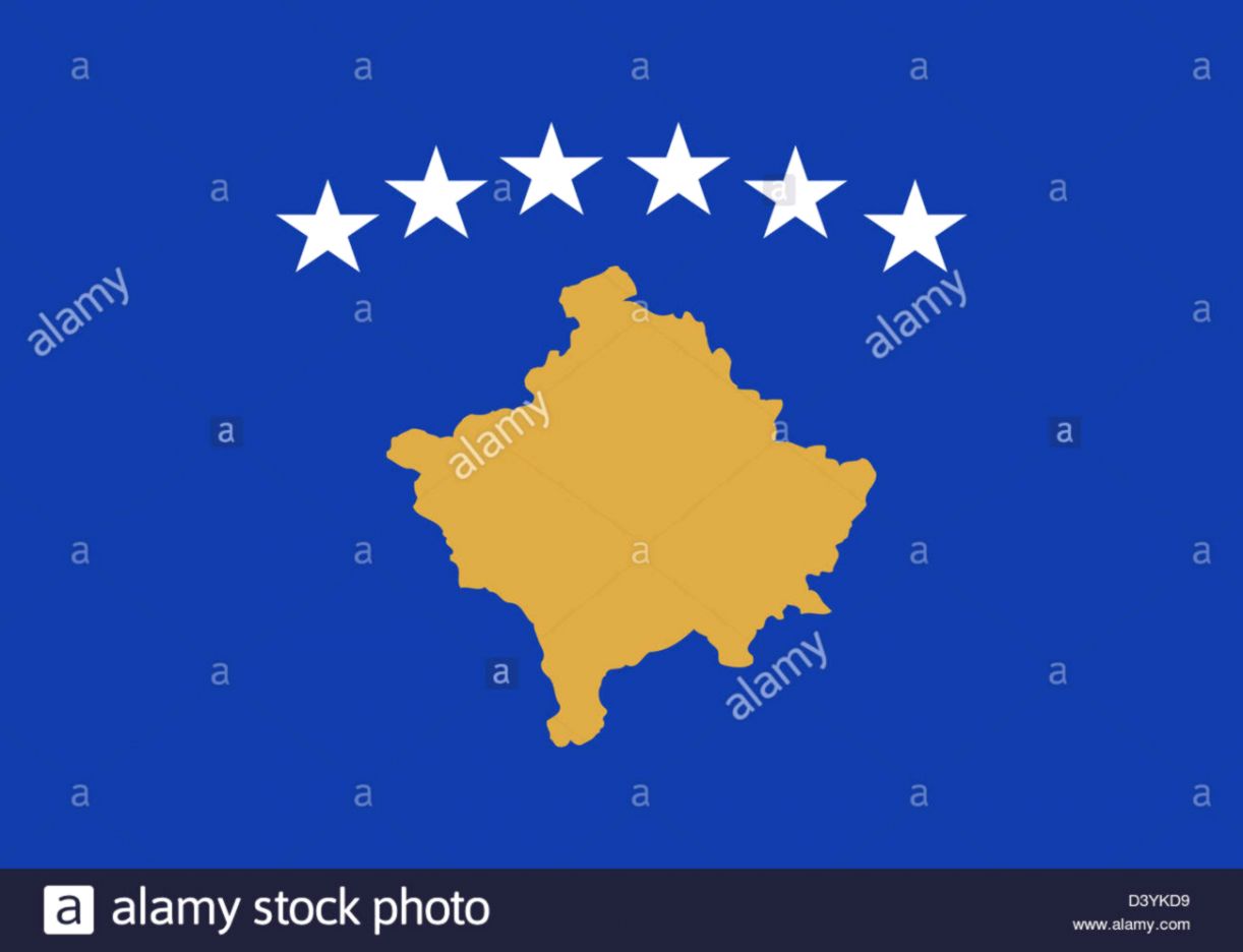 Kosovo Countries Flag Wallpaper Master