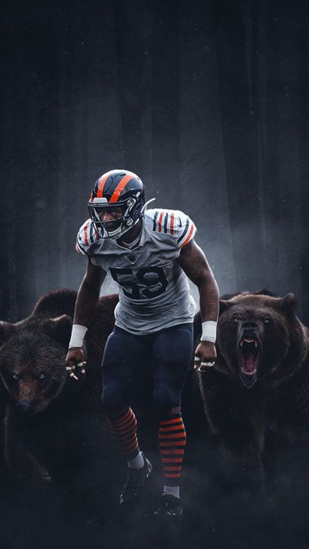 Justin Fields Chicago Bears Wallpapers  Wallpaper Cave