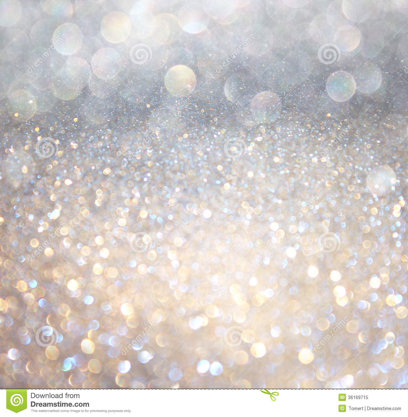 Silver And Gold Background White A