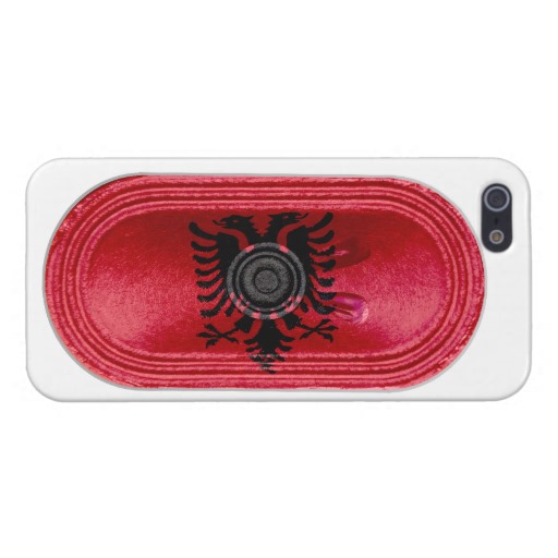 Albania Two Headed Eagle Flag Speaker Fx iPhone Covers For