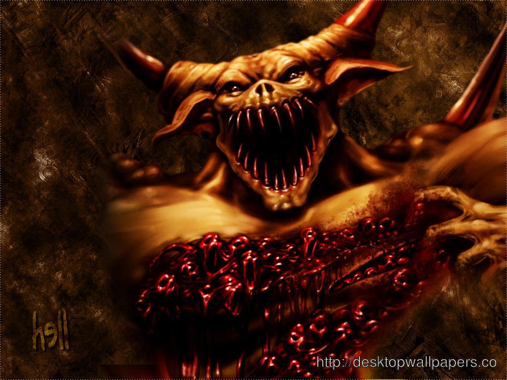 Demon In Reddesktop Wallpaper