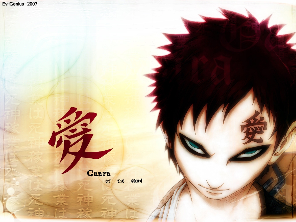 Naruto Gaara Wallpaper Anime Pictures In Hd