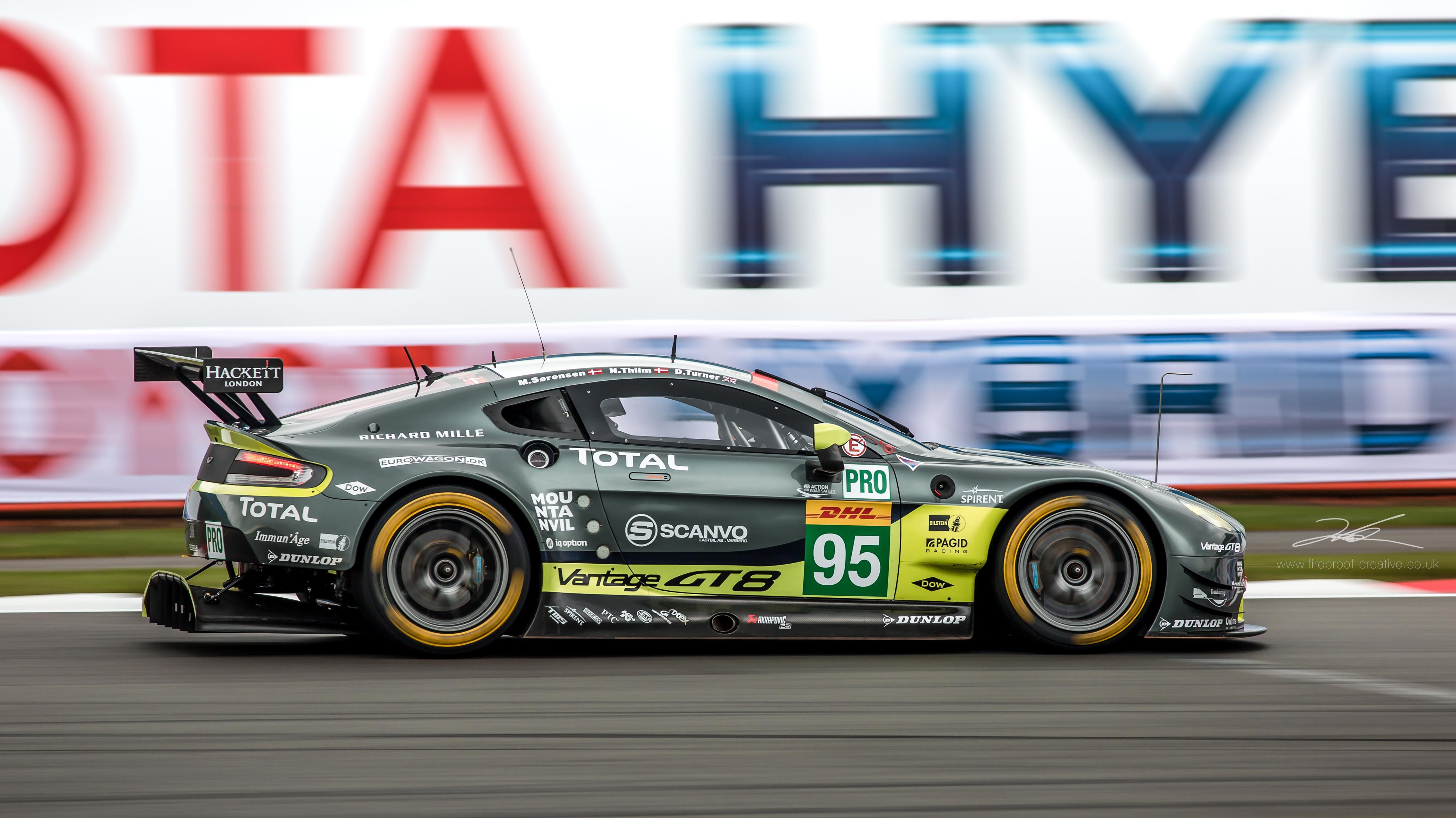Oc 4k Wallpaper Aston Martin Vantage V8 Gte Darren Turner