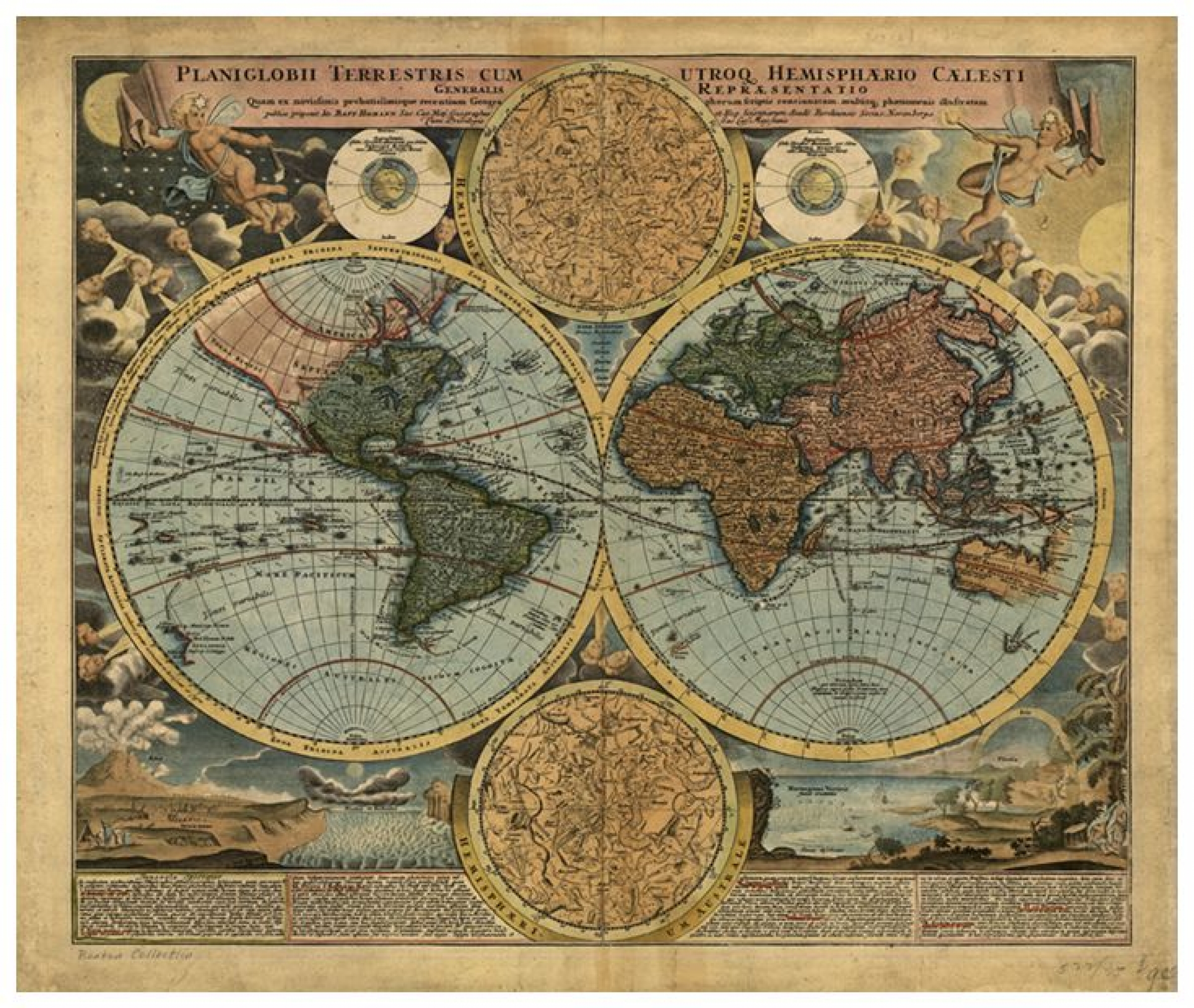 Old World Map Murals Wallpaper WallpaperSafari