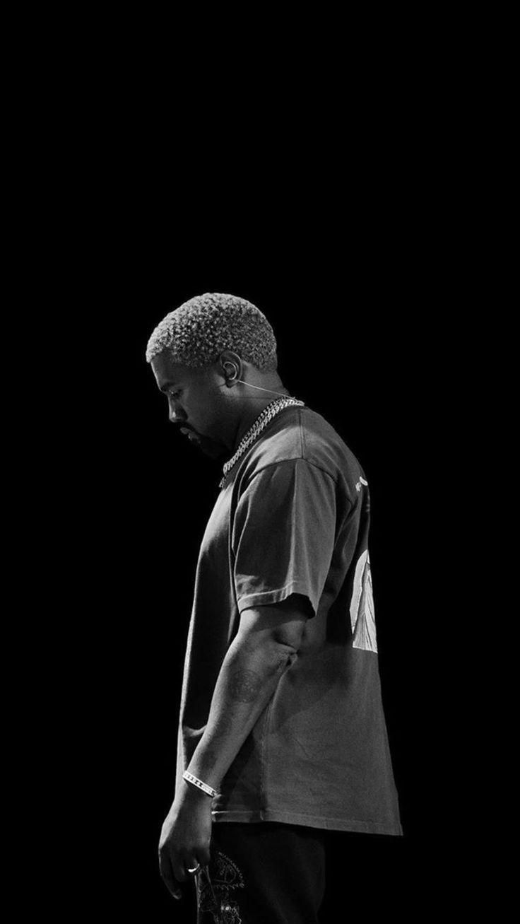 Martin On Kanye West Wallpaper Black And