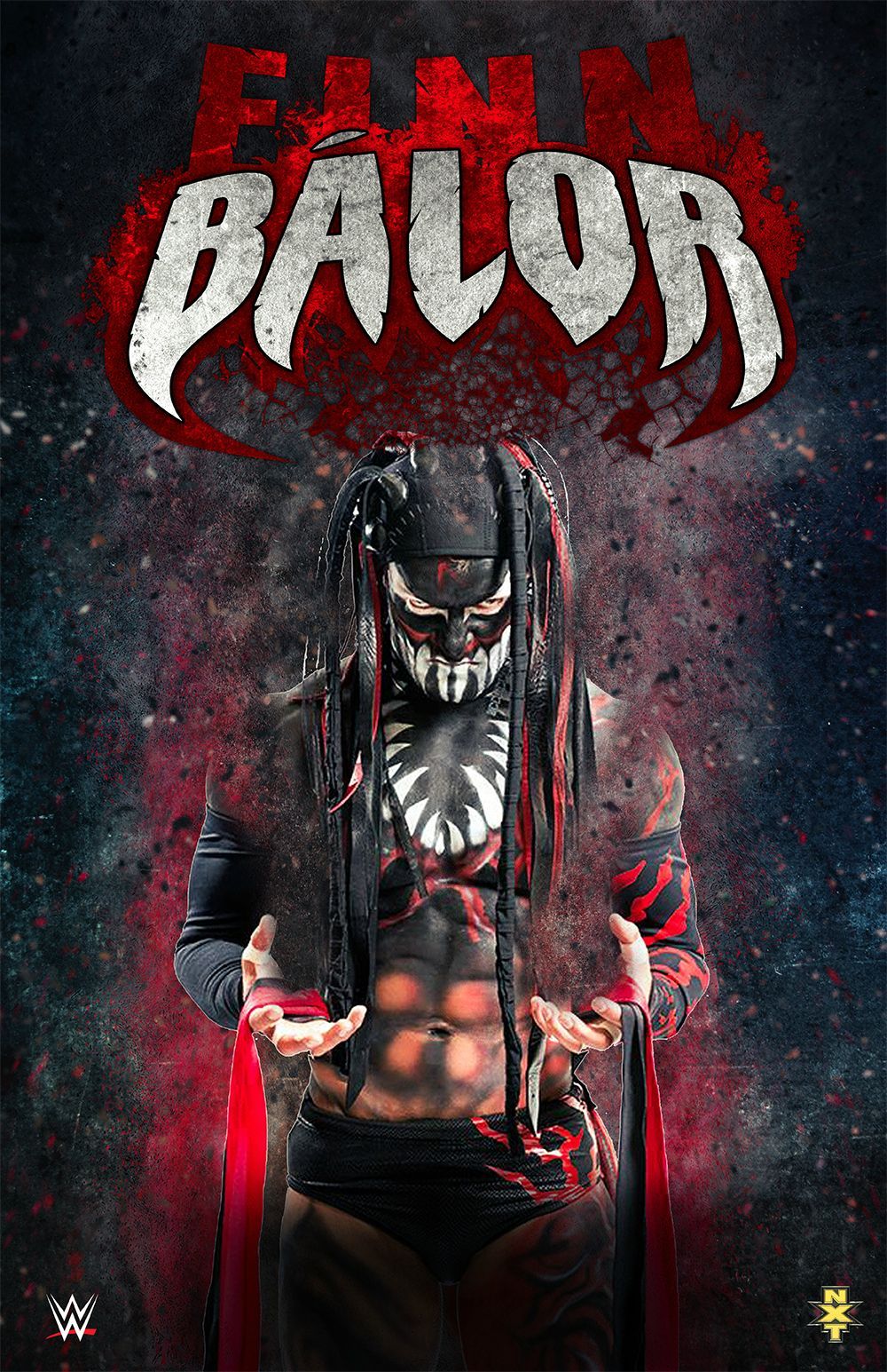 Made A Finn Balor Poster Wrestling Wwe