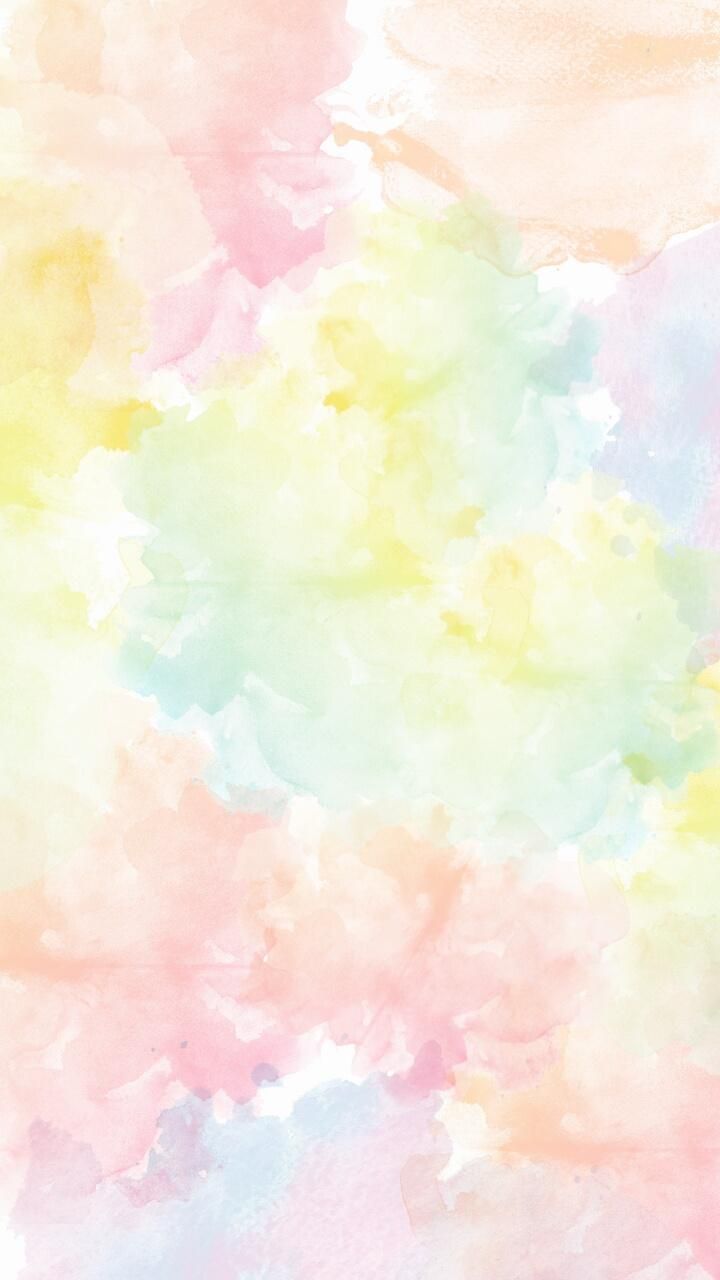 Pastel Watercolor Wallpaper By I Db On