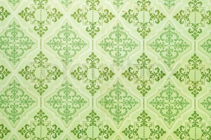 Old English Wallpaper Stock Image Of