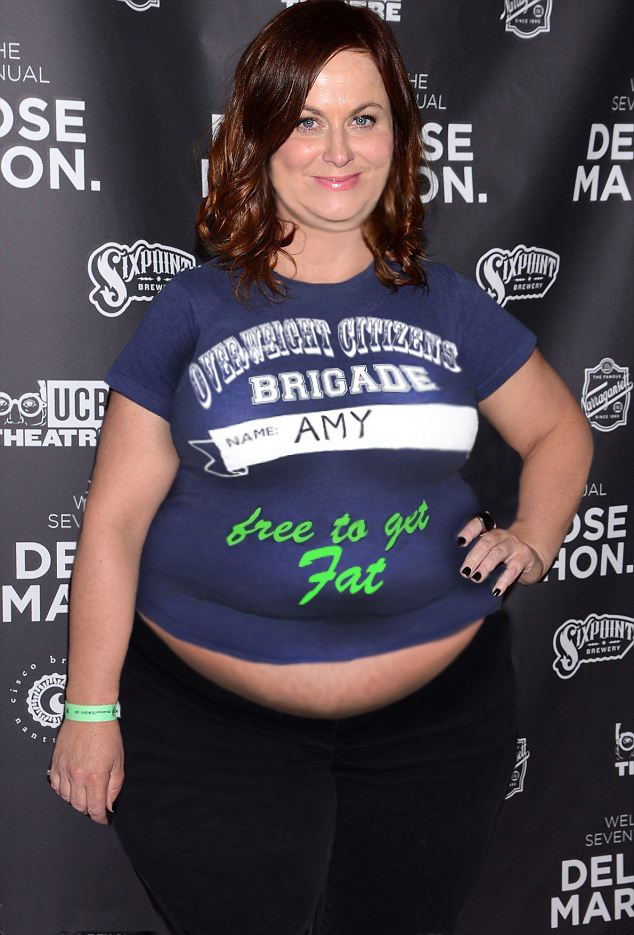 Fat Activist Amy Poehler By Cahabent
