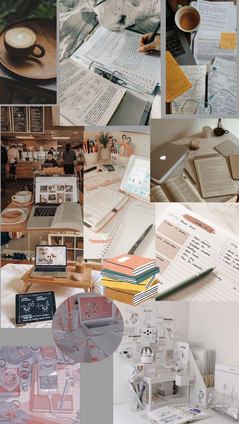 Motivational Study Aesthetic Wallpaper