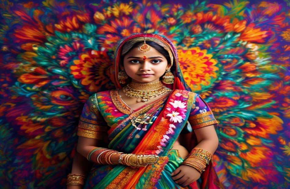 Indian Girl Wallpaper
