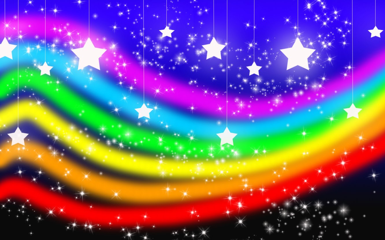 Super Rainbow Background XD by YuniNaoki on