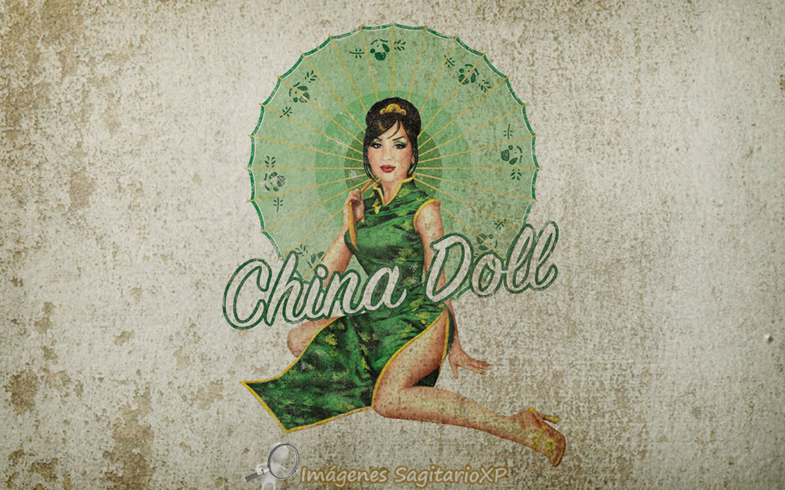 Pin Up China Doll Vintage Im Genes Para Partir Sagitarioxp