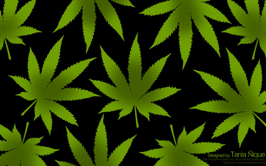 Weed Leaf Wallpaper By Nym Corleone