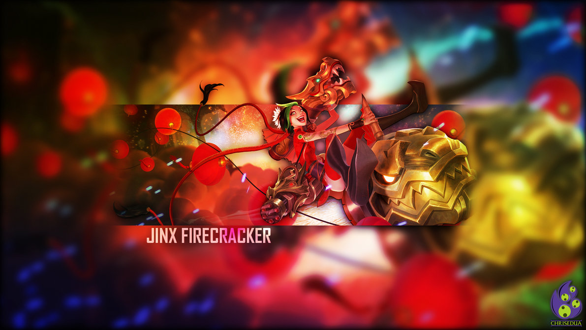 Wallpaper Jinx Firecracker By Chrisedua