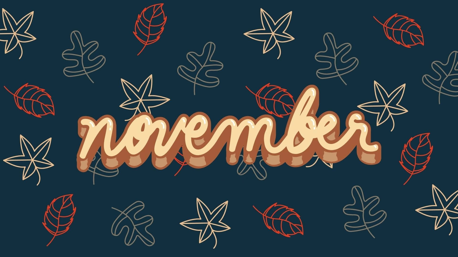November Desktop Wallpaper