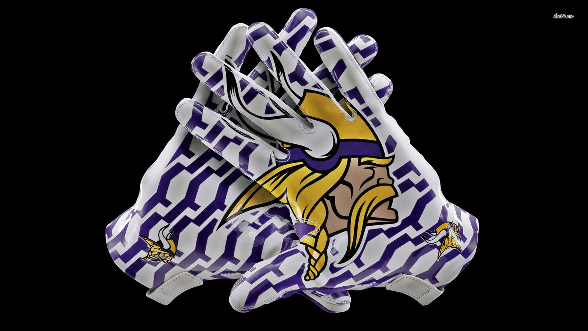 Minnesota Vikings Gloves Wallpaper Sport
