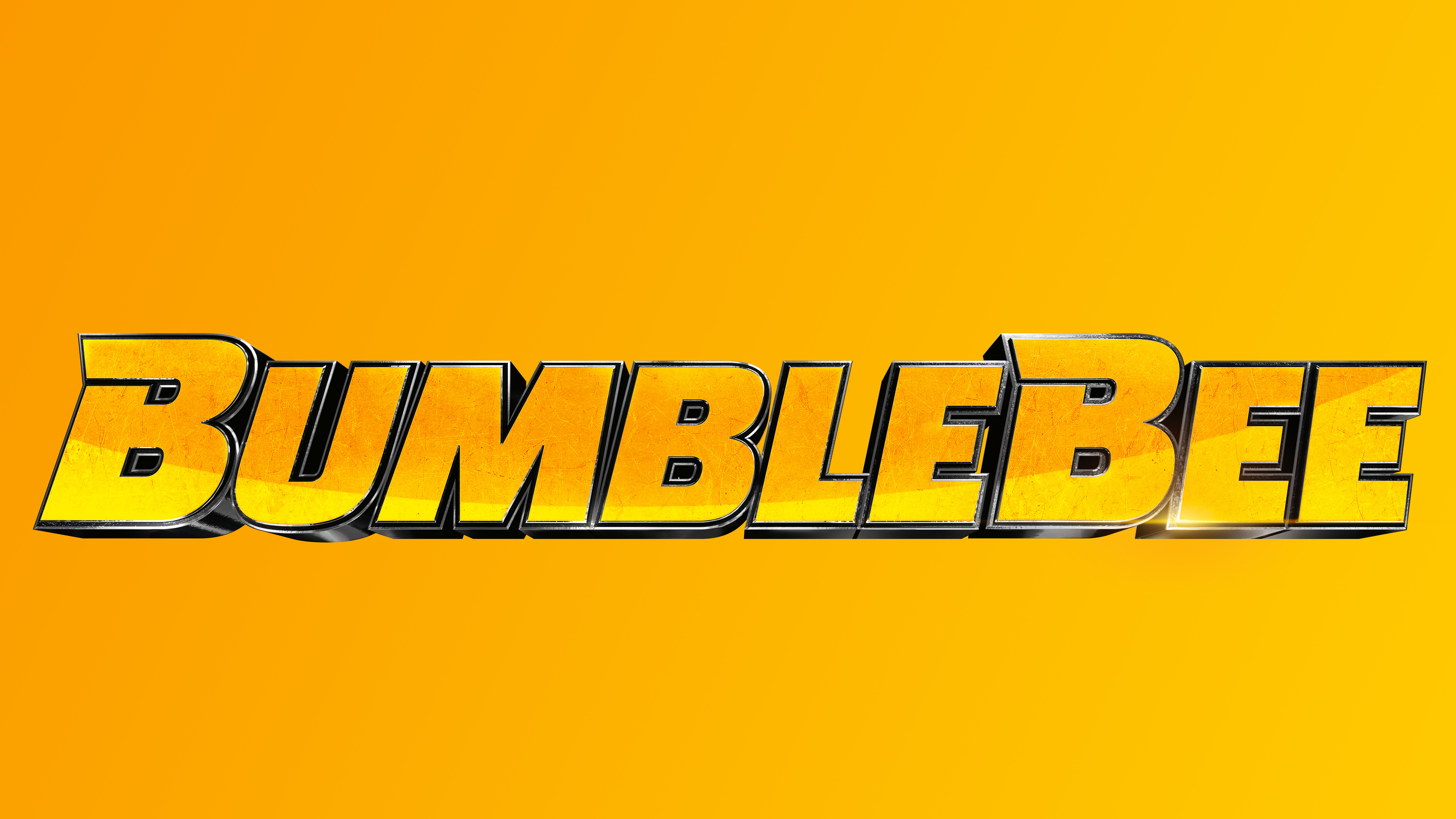 Bumblebee Movie Logo 8k Wallpaper HD Mafia