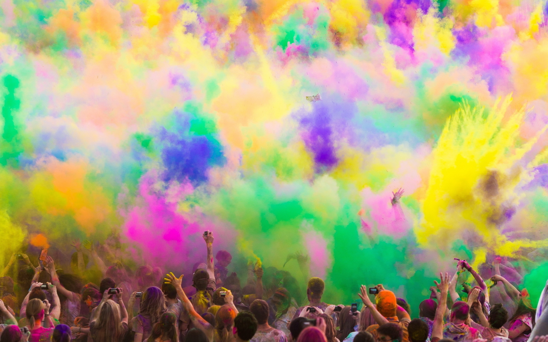 The Holi Festival Of Colors Puter Wallpaper