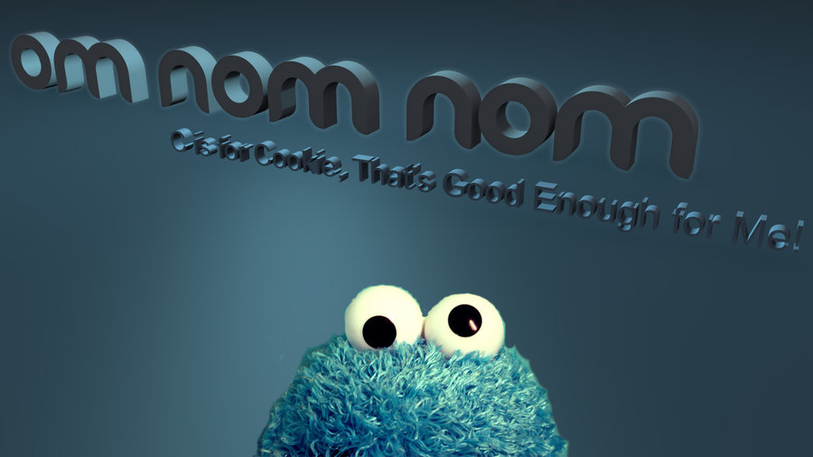 Cookie Monster Wallaper By R3ali5e